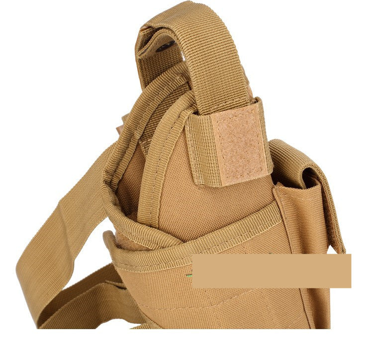 Tactical Drop Leg Holster for Secure and Convenient Firearm Carry in CP, alternate view 3