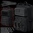EDC Tactical Crossbody Backpack for Everyday Carry and Outdoor Adventures, No shoulder straps