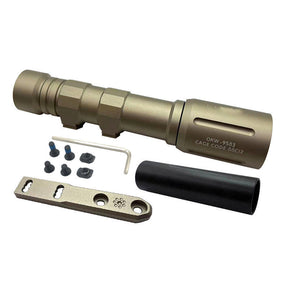 WADSN Long Tactical LED Flashlight in Black