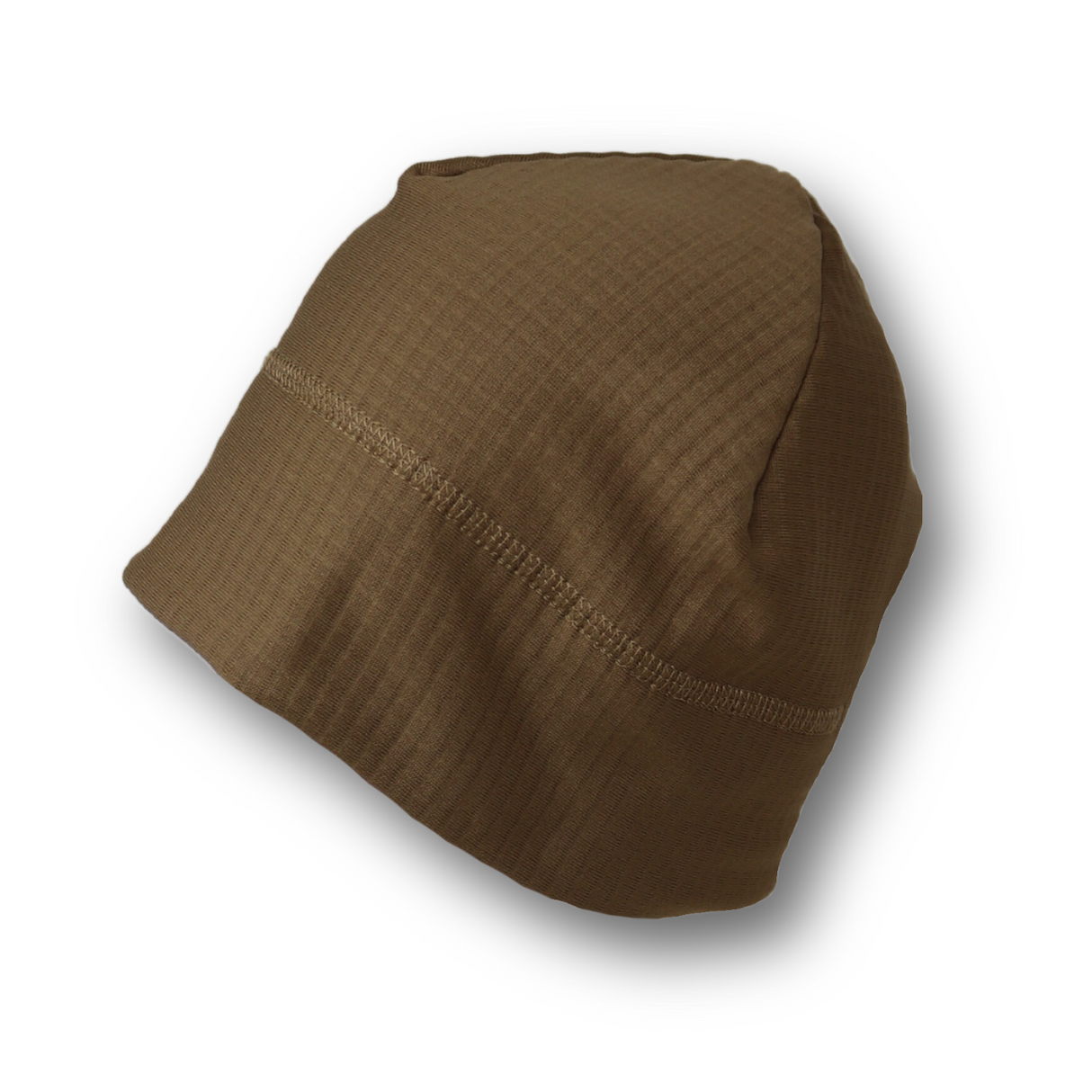 Tactical Grid Fleece Watch Cap in Coyote, alternate view 3