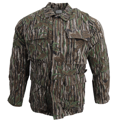Poly Cotton Twill BDU Shirt in Black