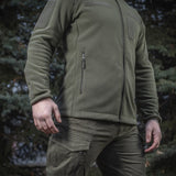 M-Tac Fleece Combat Jacket in Army Olive, alternate view 7