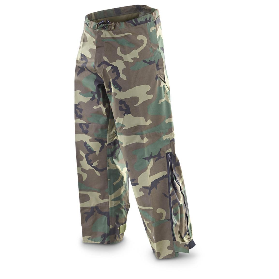 ECWCS Level 5 Gore-Tex® Over Pants, X-Smalll X-Short