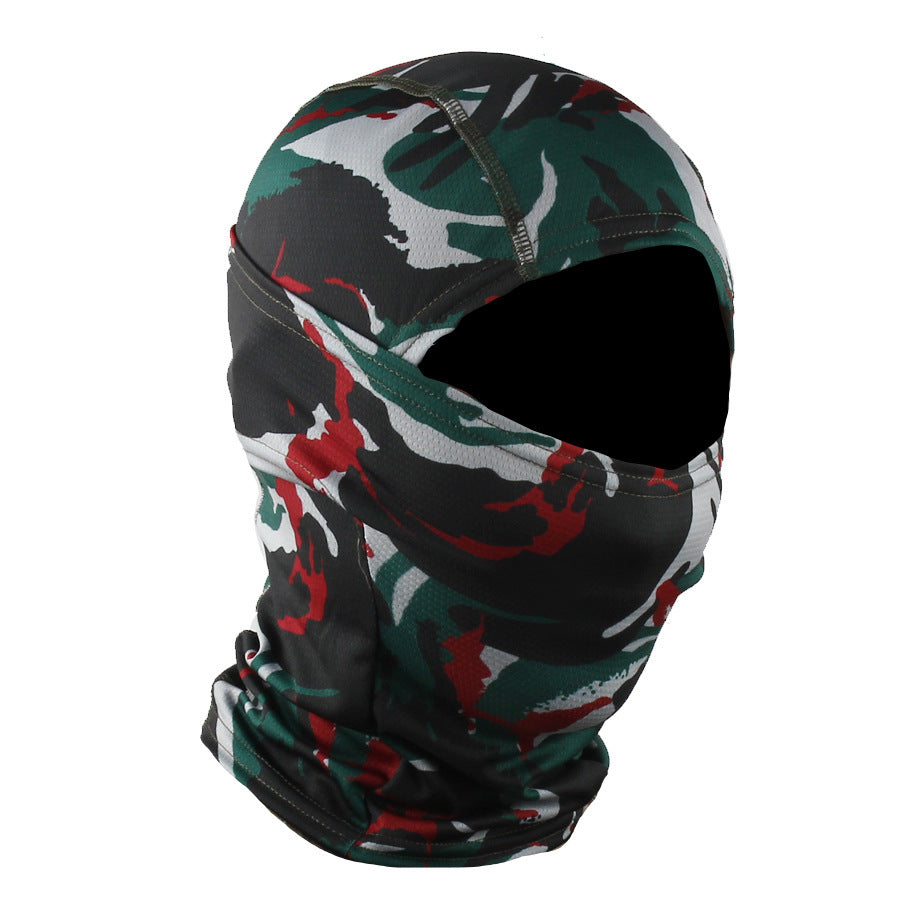 Tactical Balaclava for Ultimate Protection and Versatility in 20 Four Color Snow, alternate view 20