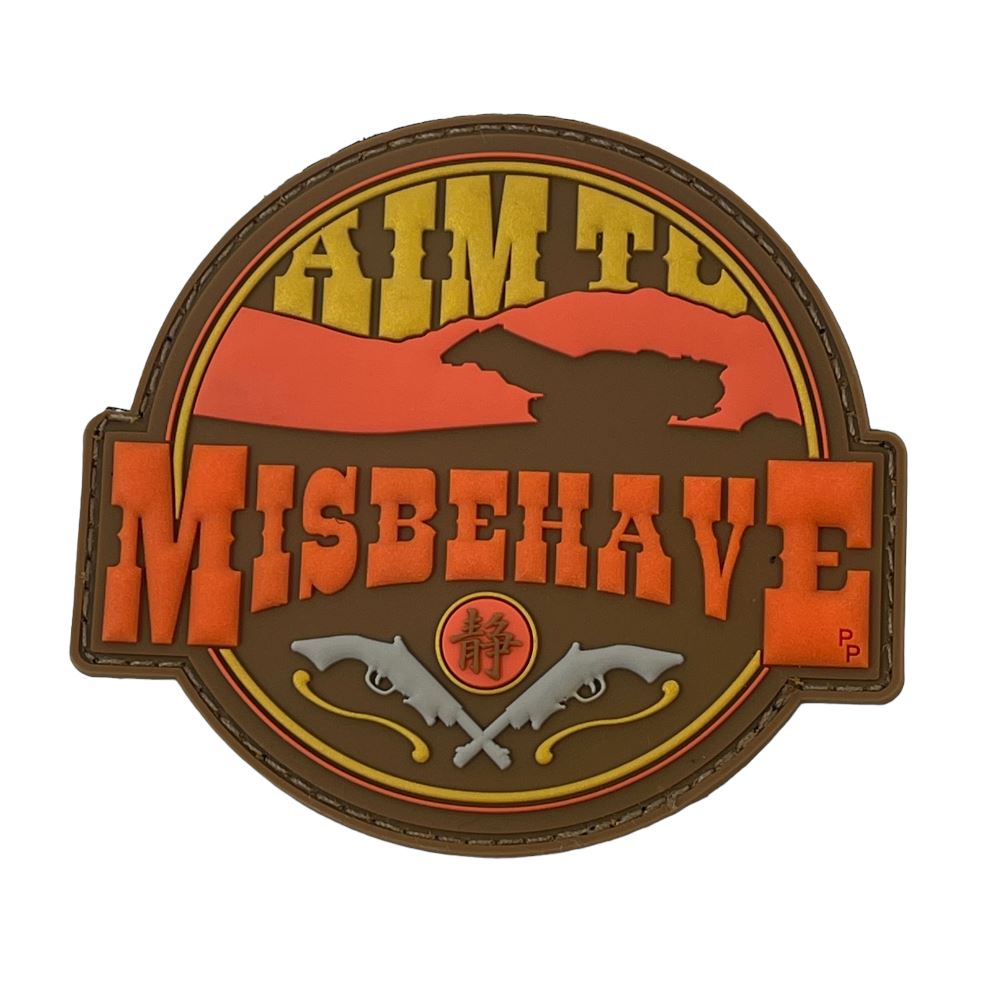 Patch Panel Aim to Misbehave Glow PVC Patch product image