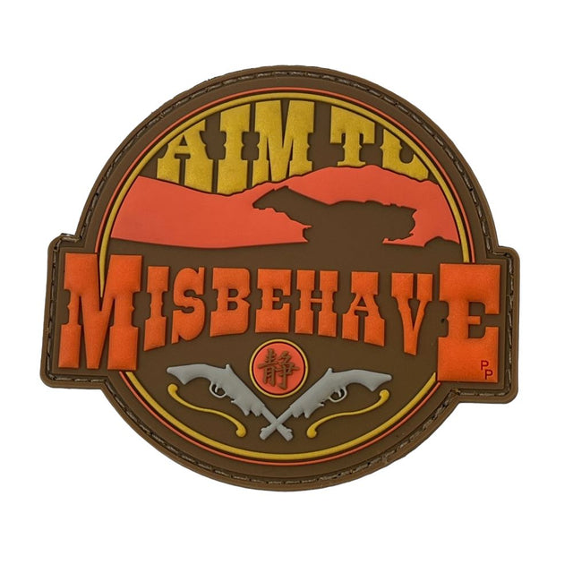 Patch Panel Aim to Misbehave Glow PVC Patch product image