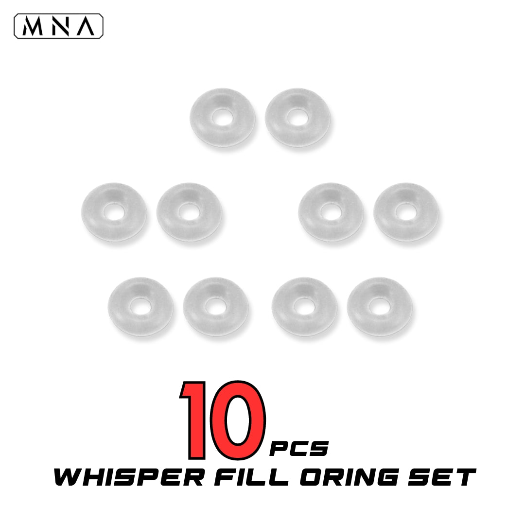 MNA Whisper Fill Valve O-Ring Set for Gas Magazines
