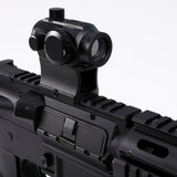 Pinty Nova 1x20mm 4 MOA Red Dot Sight in Green, alternate view 9