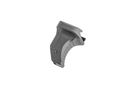 Arisaka Hand Stop Picatinny in black, alternate angled product view