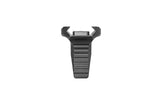 Arisaka Hand Stop Picatinny in black, front product view
