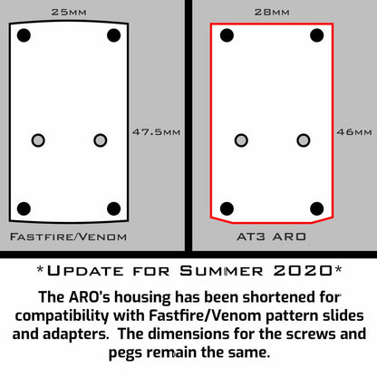 ARO™ Micro Red Dot Reflex Sight with Optional Riser Mount - HR Tactical Innovations