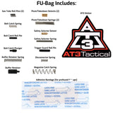 AT3 FU-BAG AR-15 lost parts kit complete component diagram