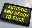 Parche Autista y Listo 2x3 de Tactical Gear Junkie