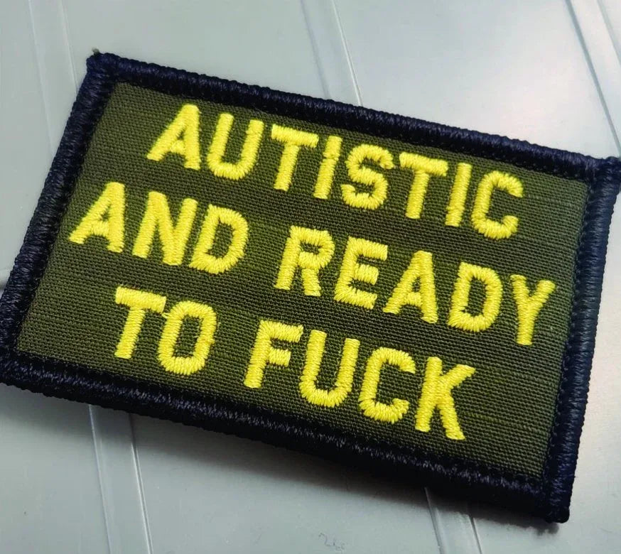 Parche Autista y Listo 2x3 de Tactical Gear Junkie