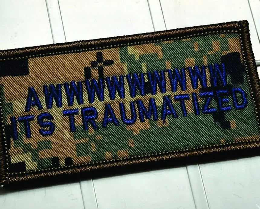 Tactical Gear Junkie It's Traumatized 2x4 Patch