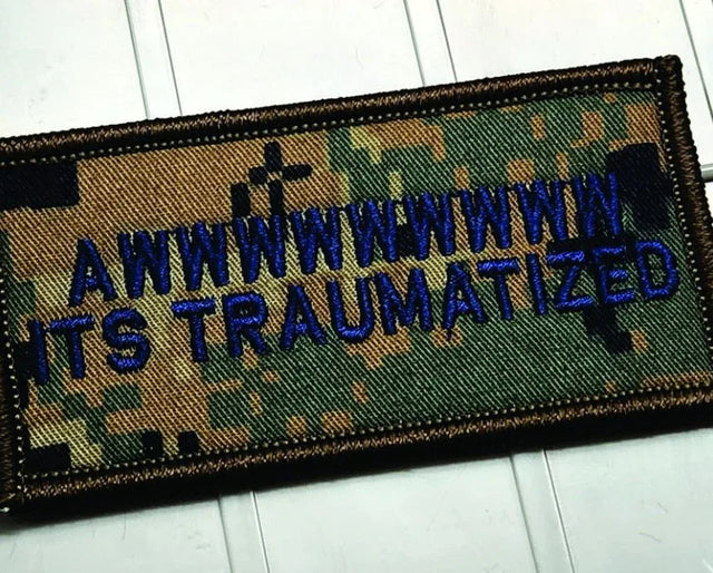 Tactical Gear Junkie It's Traumatized 2x4 Patch