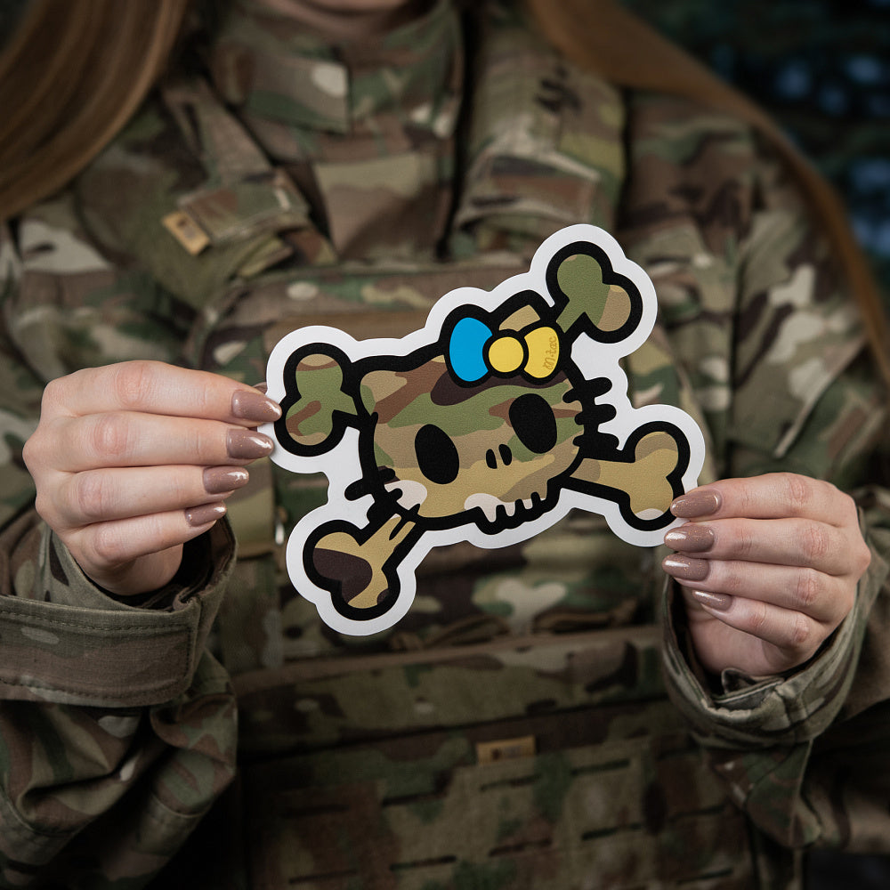 M-Tac Sticker Kitty in Multicam, alternate view 2