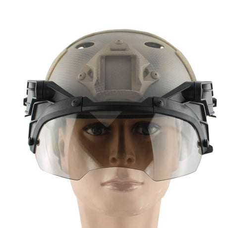 Raven Supply Helmet Eye Protection Goggles in Dark Grey