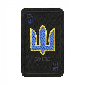 M-Tac Patch Trump Card Embroidery in Black
