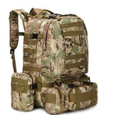 Raven Supply Camouflage Tactical Backpack in Black Pythons, alternate view 10