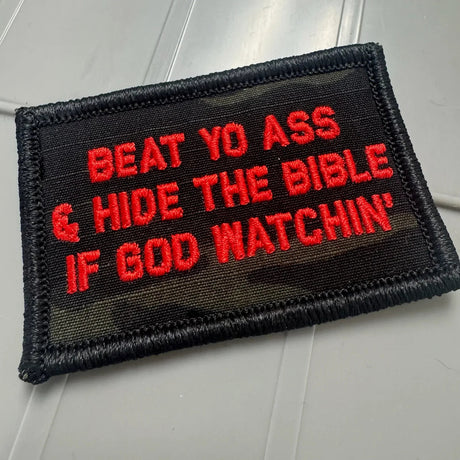 Tactical Gear Junkie Beat Yo Ass 2x3 Patch