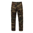 PolyCotton BDU Pants in Woodland Camo