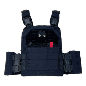 VISM Quick Release Laser Cut Plate Carrier - 10x12 in Black