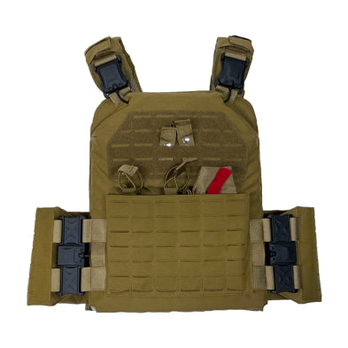 VISM Quick Release Laser Cut Plate Carrier - 11x14 in Dessert/Tan, alternate view 2