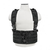 VISM AR Chest Rig with 12 Magazine Capacity in Black