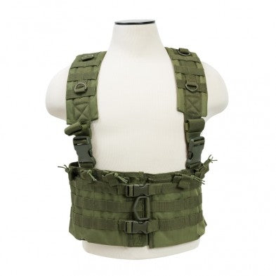 VISM AR Chest Rig with 12 Magazine Capacity in Olive Drab Green, alternate view 2