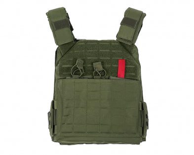 VISM Laser Cut Plate Carrier - MED to 2XL in Olive Drab Green, alternate view 2