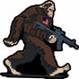 Tactical Gear Junkie Tactical Bigfoot 4 Inch Sticker