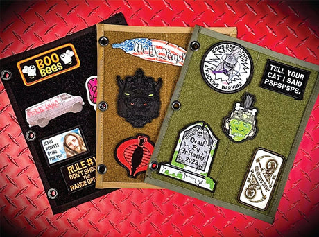 USA Made TGJ Tactical Binder Patch Page: Durable & Premium Quality in Black