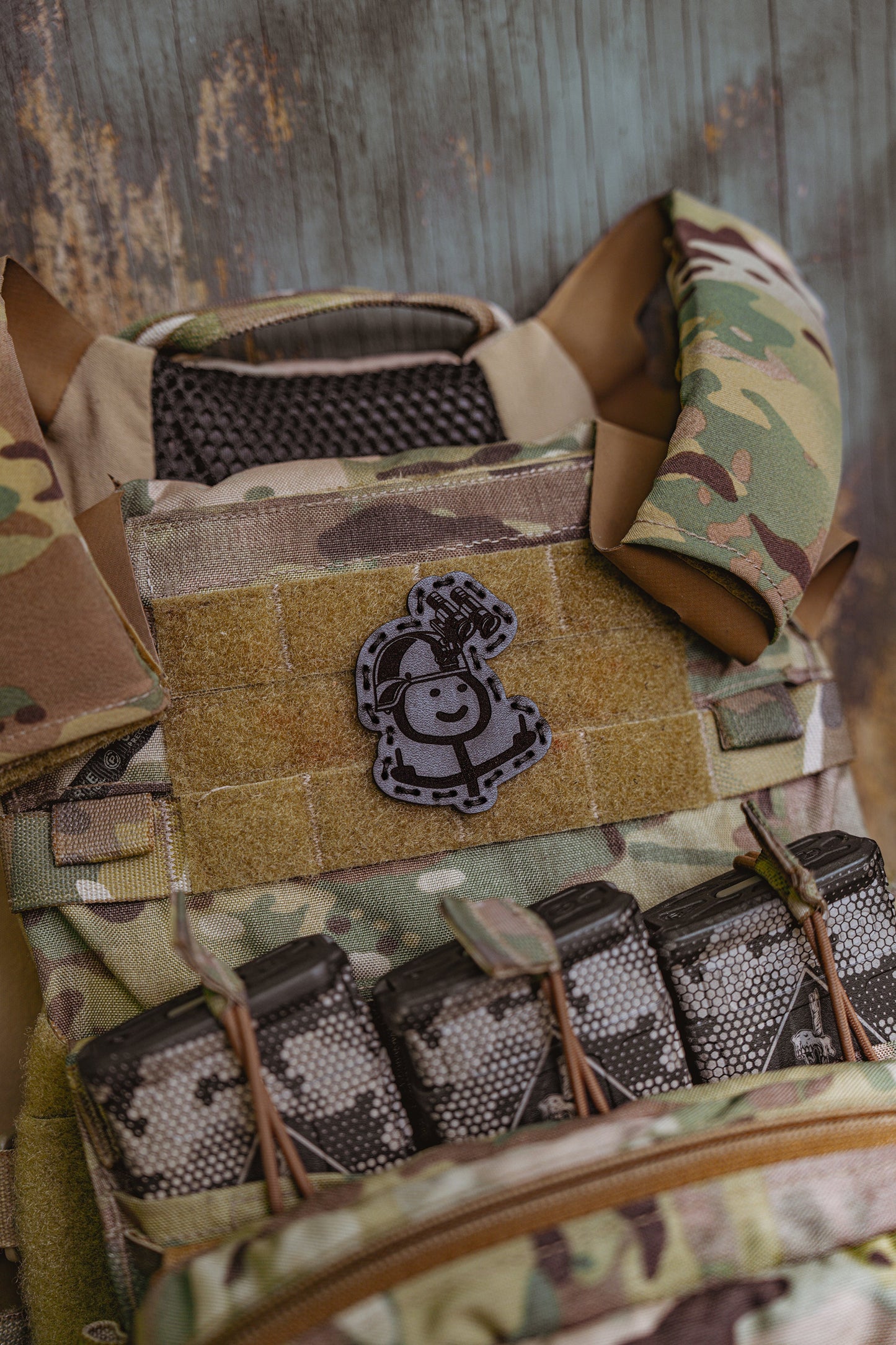 Mr. Naughty NODS Leather Patch - HR Tactical Innovations