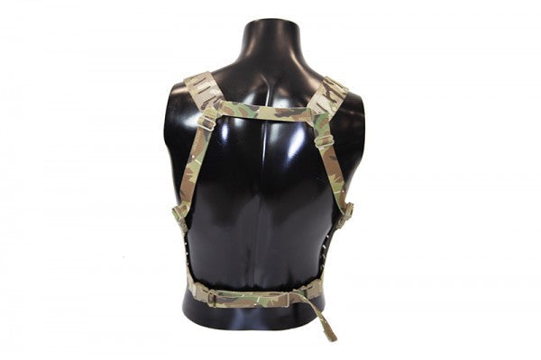 Blue Force Gear RACKminus chest rig removable H-harness and rear straps