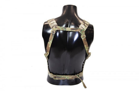 Blue Force Gear RACKminus chest rig removable H-harness and rear straps