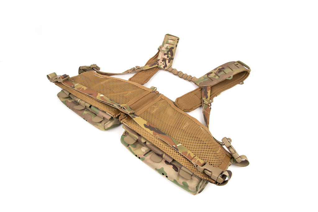 Blue Force Gear Ten-Speed SF Chest Rig rear harness and back view