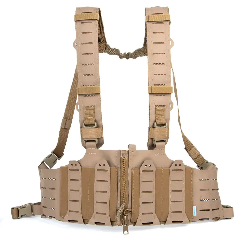 Blue Force Gear Ten-Speed SF Chest Rig for SR25 and AK magazines in Coyote Brown