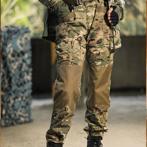 Raven Supply Quartermaster Camouflage Utility Pants in Dark night camouflage