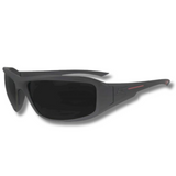 Edge™ HAMEL Thin Line G15 Anti-fog Ballistic Eyewear in Red Stripe