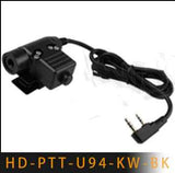 Raven Supply Communication Headset in HD PTT U94 Mt BK, alternate view 4