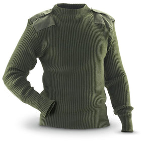 USMC Commando Sweater with Epaulettes, 32