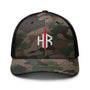 HRTI Camouflage trucker hat – Camo/Brown — alternate view 2
