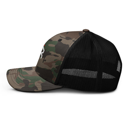 HRTI Camouflage trucker hat - HR Tactical Innovations