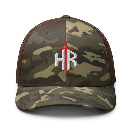 HRTI Camouflage trucker hat - HR Tactical Innovations