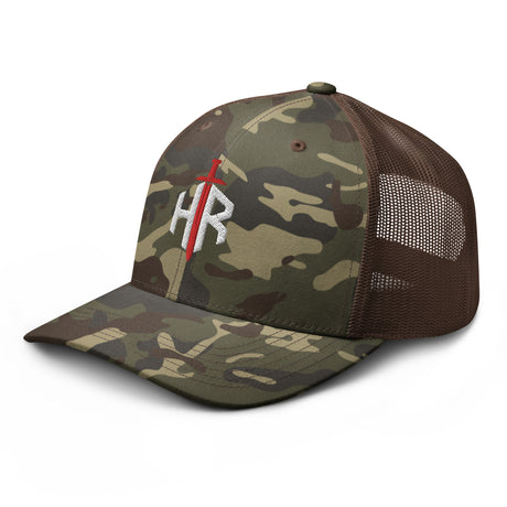 HRTI Camouflage trucker hat - HR Tactical Innovations