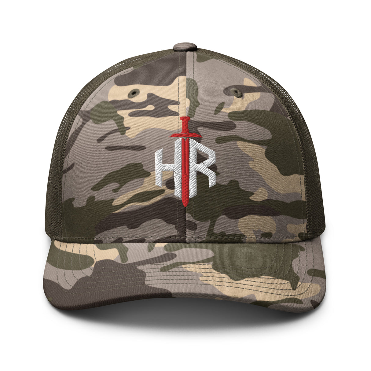 HRTI Camouflage trucker hat - HR Tactical Innovations