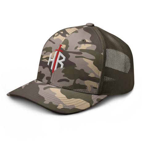 HRTI Camouflage trucker hat - HR Tactical Innovations