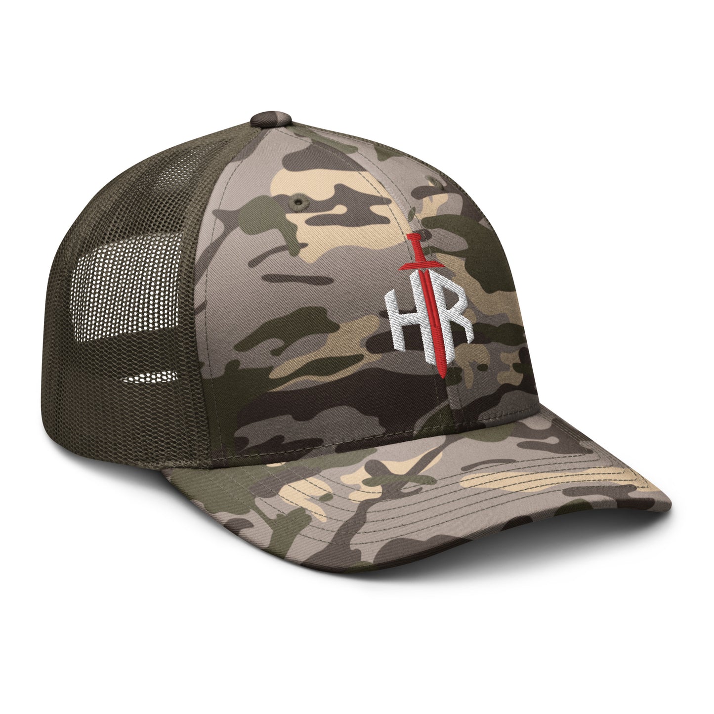 HRTI Camouflage trucker hat - HR Tactical Innovations