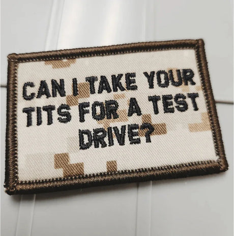 Tactical Gear Junkie Test Drive 2x3 Patch